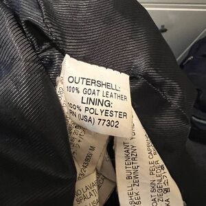 Zara  authentic leather jacket size M